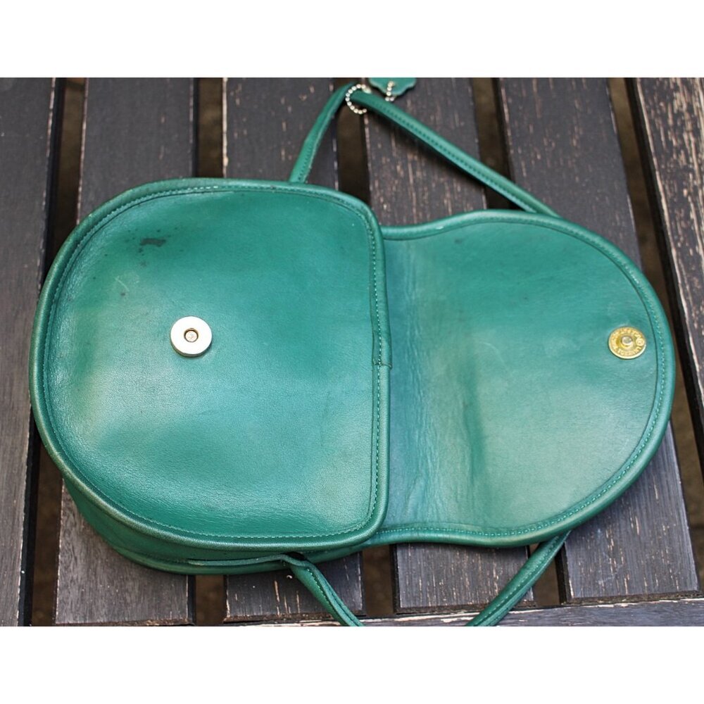 Coach Vintage - Casey Crossbody Bag 9923 in Jade Green, USA 1990s READ - Picture 7 of 14